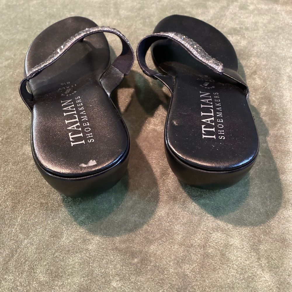 #202 ITALIAN SHOEMAKER Crystal Sandals - Picture 9 of 13
